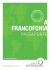 a francofonia - Organisation internationale de la Francophonie