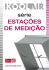 ESTAÇÕES DE MEDIÇÃO