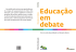 educação em debate