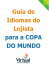 Guia de Idiomas do Lojista para a COPA DO MUNDO