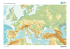 MAPA DE EUROPA MUDO (FÍSICO)