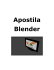 Apostila Blender