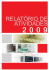 Relatório de Atividades 2009