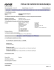 ficha de dados de segurança