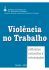 Cartilha - violência no trabalho