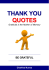 Thank You Quotes - Aprenda Inglês Agora