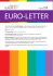 A Euro-letter é publicada pela ILGA-Europa