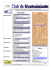 Año 1 Nº 1 - Club de Mantenimiento