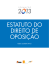 ESTATUTO DO DIREITO DE OPOSIÇÃO