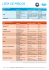 Lista de Preços