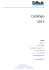 Cat&aacute;logo 2013