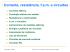 Corrente, resistência, f.e.m. e circuitos.