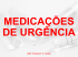 MEDICAÇÕES DE URGÊNCIA