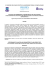 avaliação do desempenho e parametrização de um algoritmo