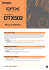 DTX502 Reference Manual