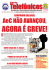 AeC não avançou, agora é greve!