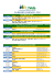 calendário de regatas – 2014