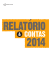 Relatório e Contas 2014