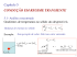 Capítulo 5 CONDUÇÃO EM REGIME TRANSIENTE