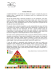 Pirâmide Alimentar A pirâmide alimentar é uma divisão dos