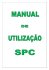 Modelo da carta de notificação SPC