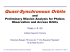 Quasi-Synchronous Orbits