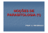 NOÇÕES DE PARASITOLOGIA (1)