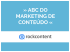 abc do marketing de conteúdo