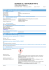 Ficha de dados de segurança do material