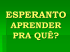 Apresentação 1 - Aprender Para quê