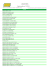 Lista de Itens - Linea Verde Alimentos