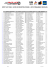 entry list cars / lista de inscritos coches / liste d`enganges vehicules