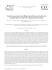 Toxicity assessment of an effluent derived from an - Ecotox