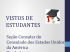 VISTOS DE ESTUDANTES