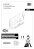 istruzioni d uso e di installazione instructions d utilisation et d