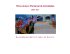 Plano Anual e Plurianual de Actividades