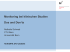 Monitoring bei klinischen Studien Dos and Don`ts