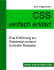 CSS einfach erklärt  - ISBN 978-3980956765