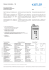 Data sheet, Type 5995A