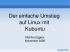 Der einfache Umstieg auf Linux mit Kubuntu
