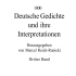 Deutsche Gedichte und ihre Interpretationen