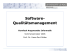 Software- Qualitätsmanagement - Lehrstuhl für Betriebliche