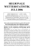 REGIONALE WETTERSTATISTIK JULI 2006