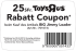 Rabatt Coupon