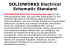 SOLIDWORKS Electrical Schematic Standard