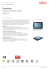Datenblatt Fujitsu STYLISTIC Q550 Slate-PC