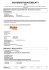 Sicherheitsdatenblatt Reinigungsmittel Binol | Hilco Chemie | Hako