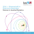 2016 > Wissenschaft in Österreich/Statistiken Science in Austria