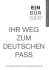 Ihr Weg zum deutschen Pass