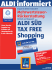 ALDI SÜD TAX FREE Shopping